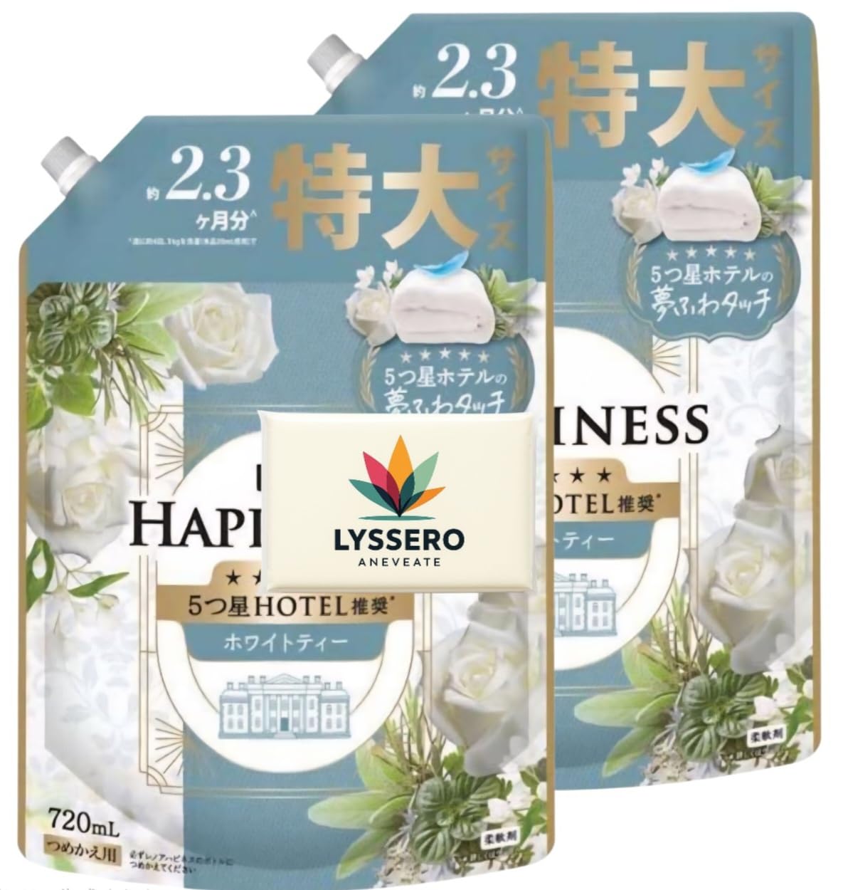 Amazon | レ ノア ハピネス 夢ふわタッチ 柔軟剤 ホワイトティー